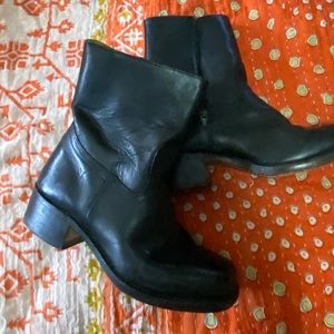 Black Frye ankle boots